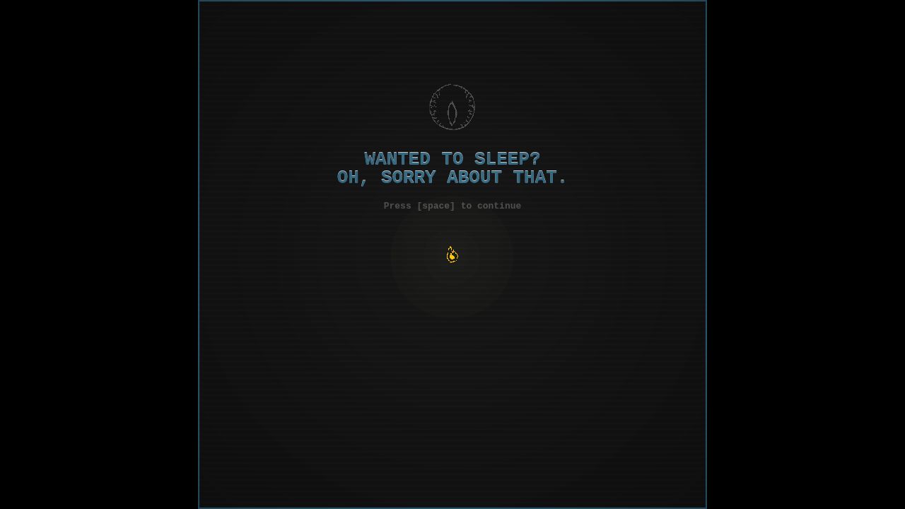 Nestling Fears running on PLAY (desktop)