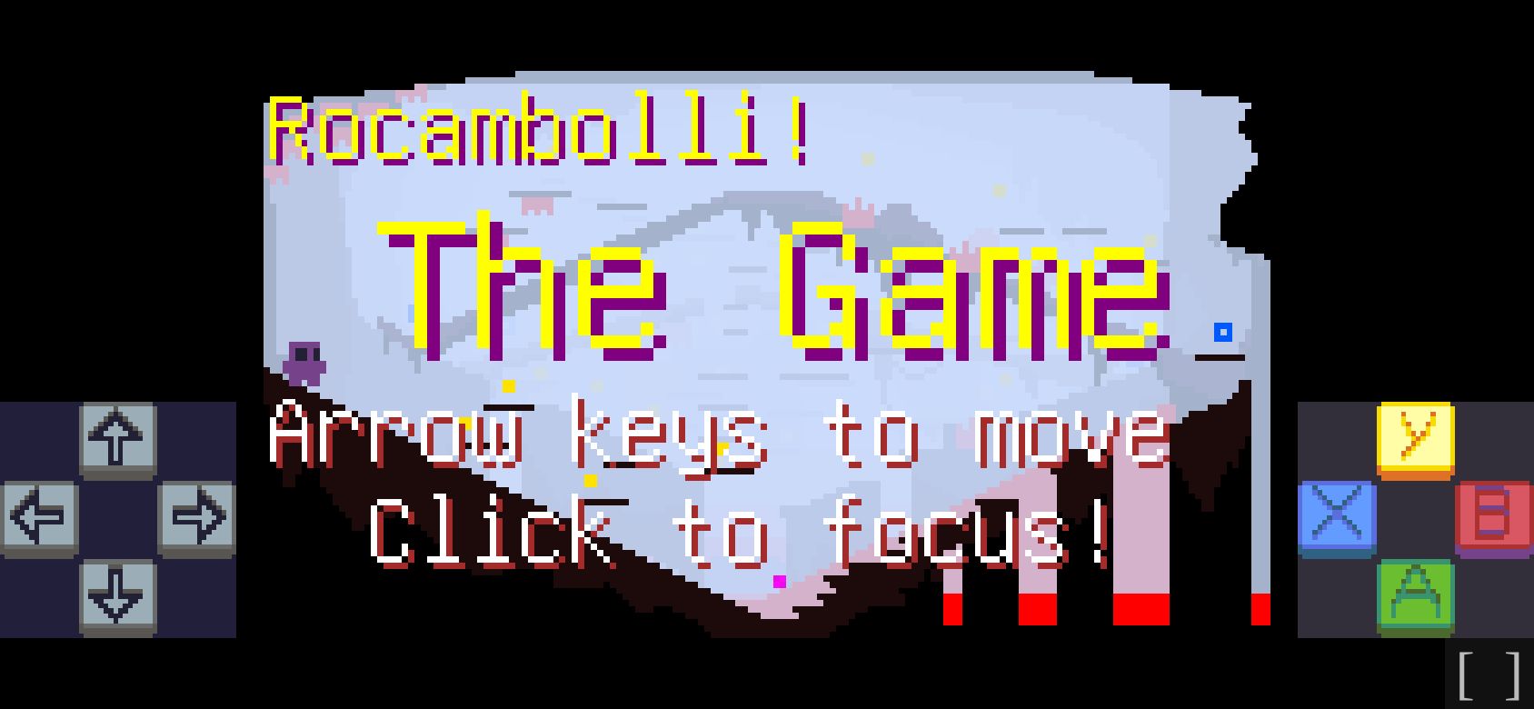 Rocambolli running on PLAY (phone)