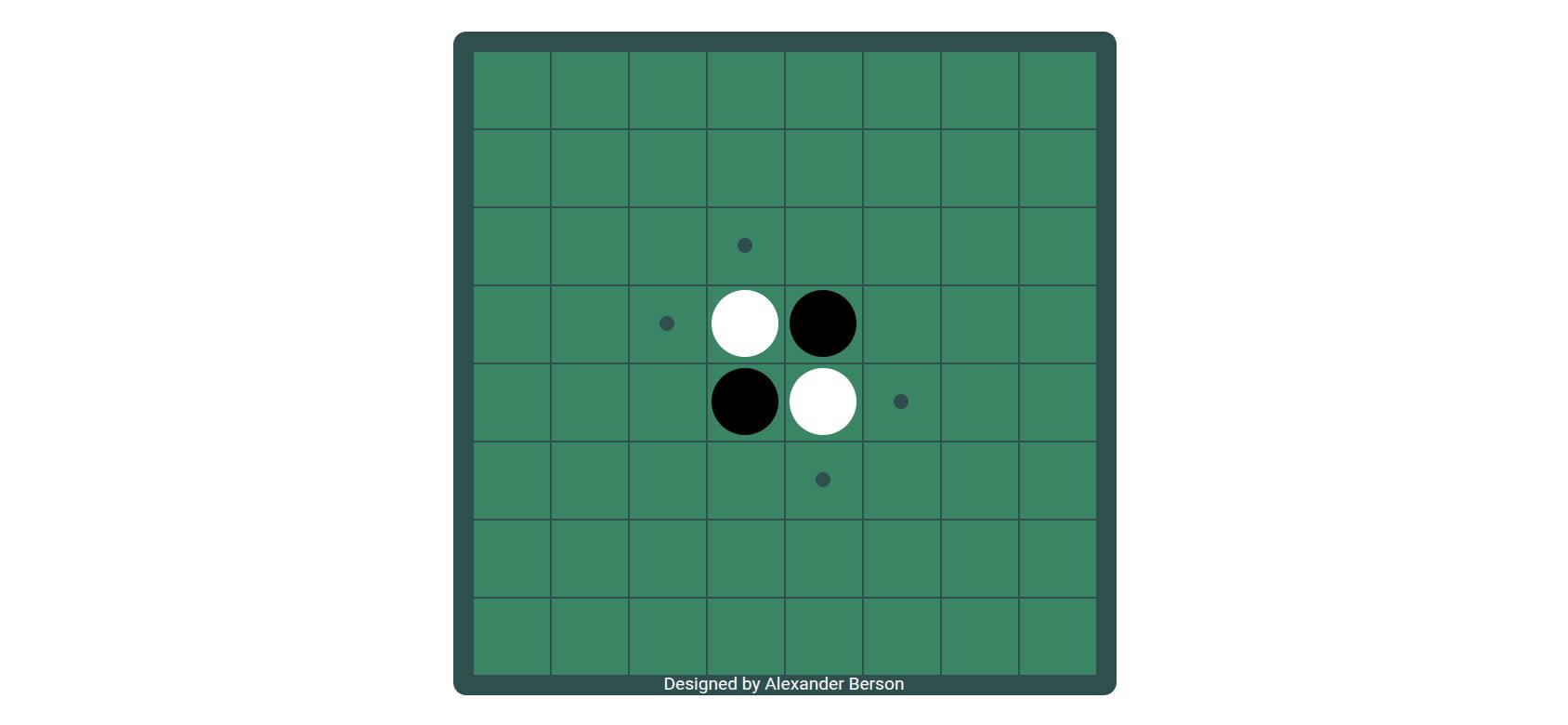 Reversi running on PLAY (phone)