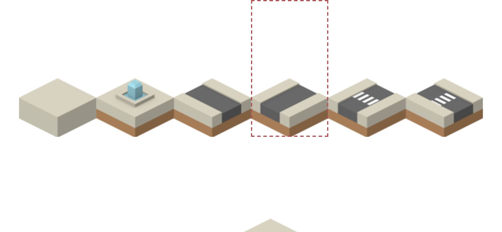 IsoCity running on PLAY (phone)