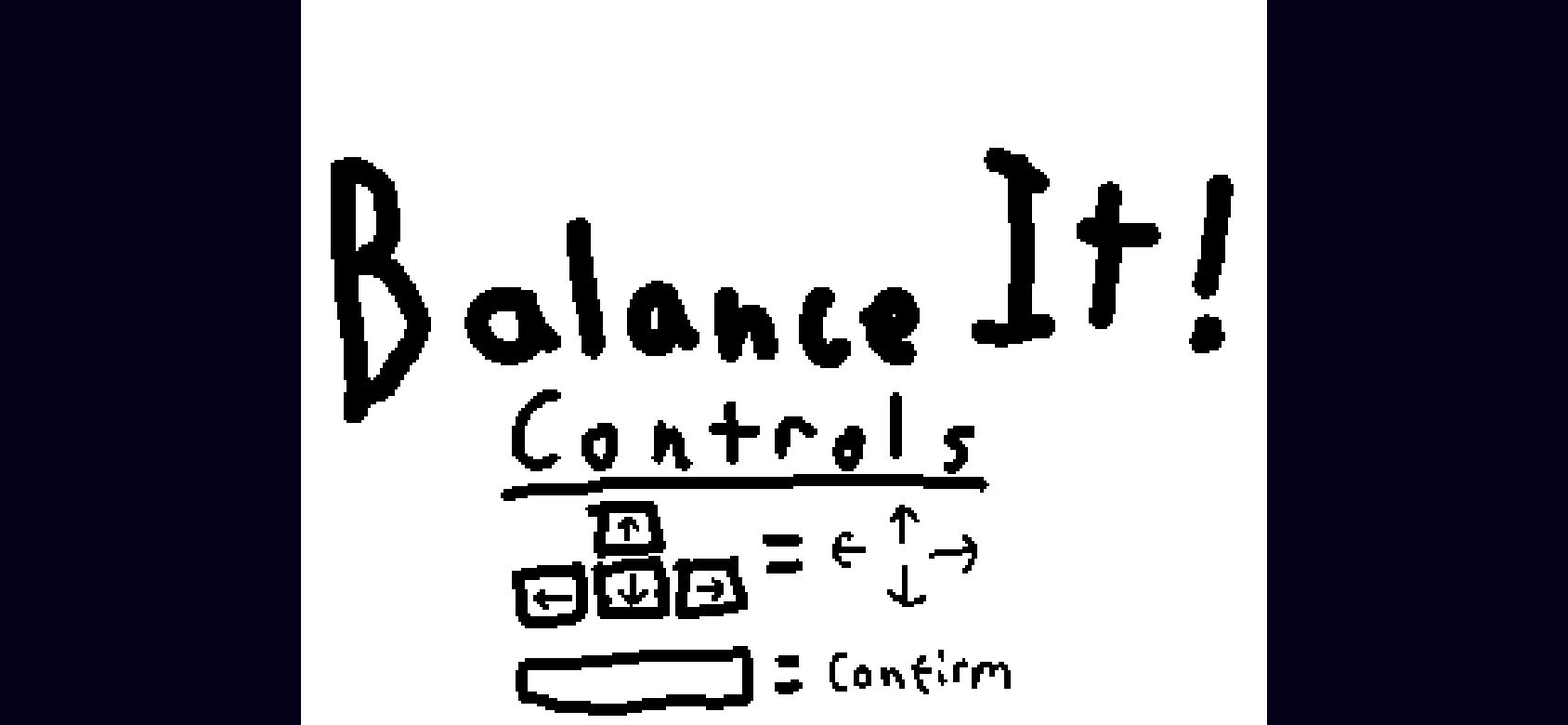 Balance It! running on PLAY (phone)