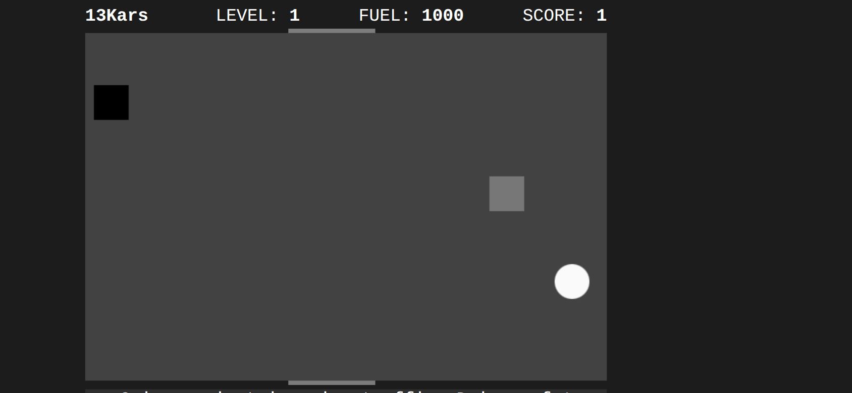 13Kars running on PLAY (phone)