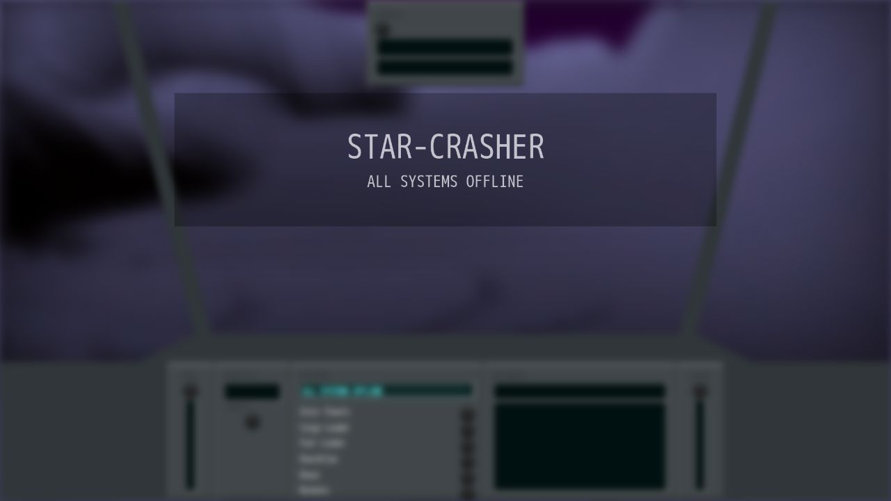 Star-Crasher running on PLAY (desktop)
