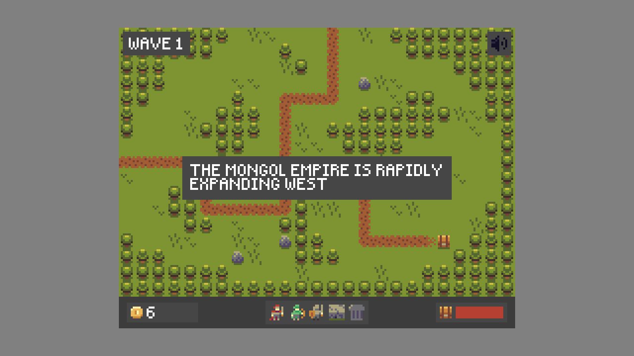 The Mongol Horde running on PLAY (desktop)