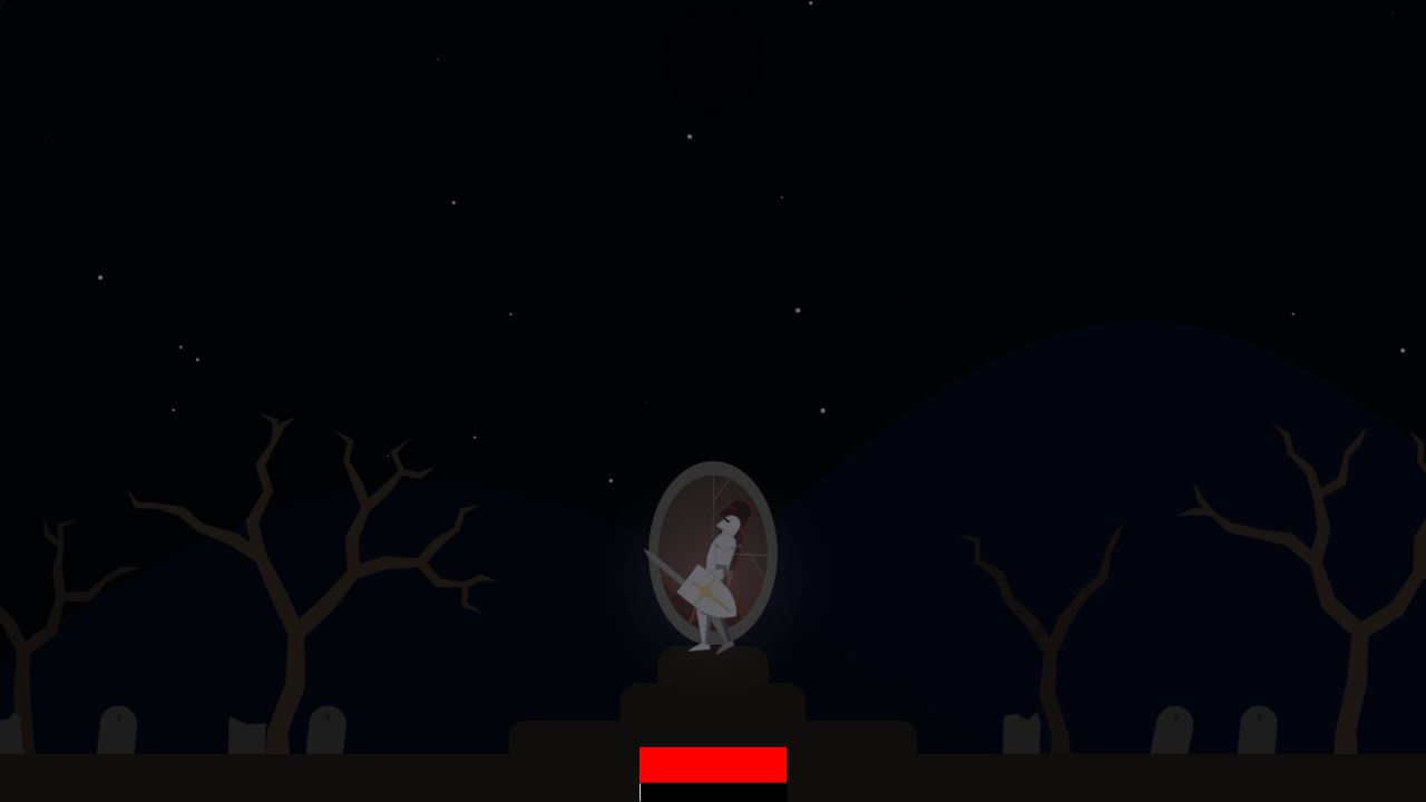The Cursed Mirror running on PLAY (desktop)