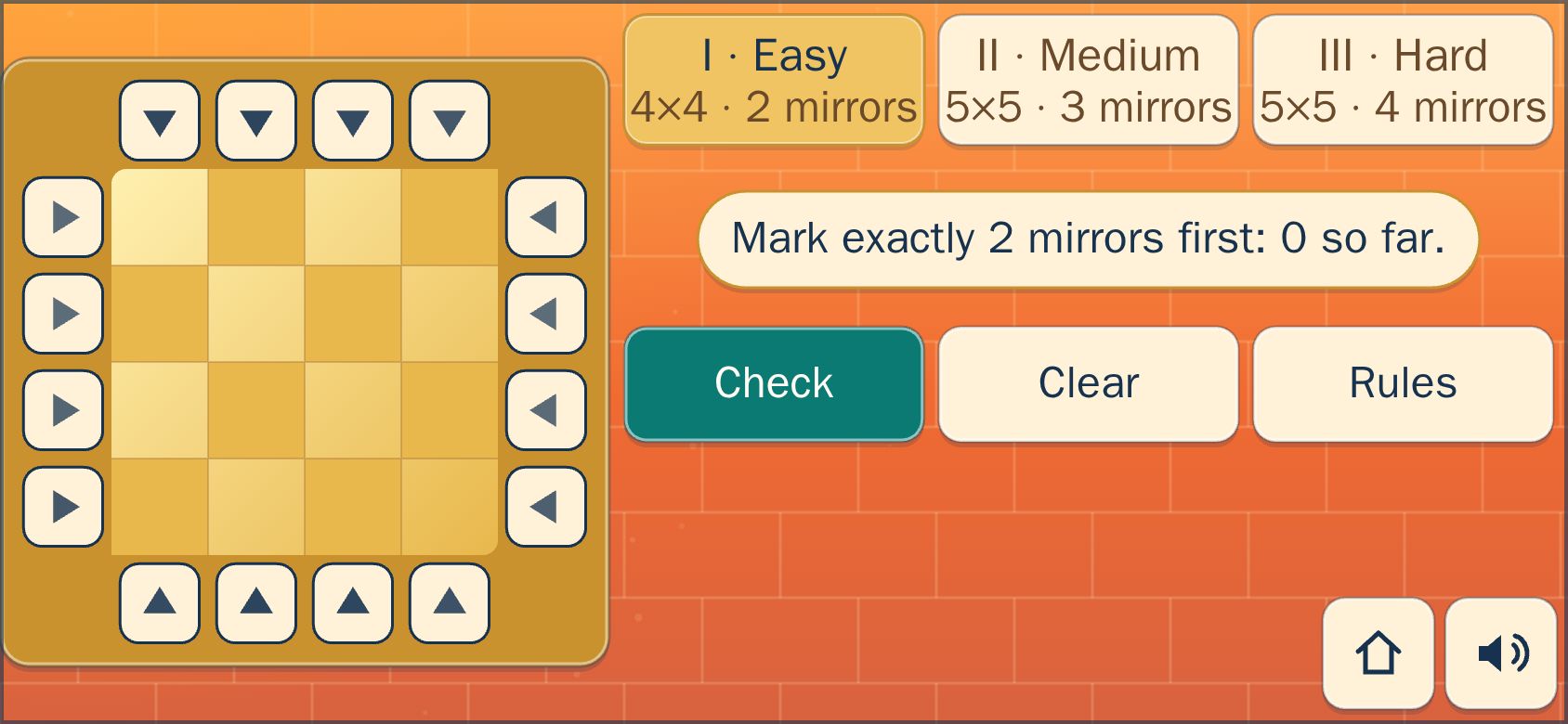 Blind Corners running on PLAY (phone)