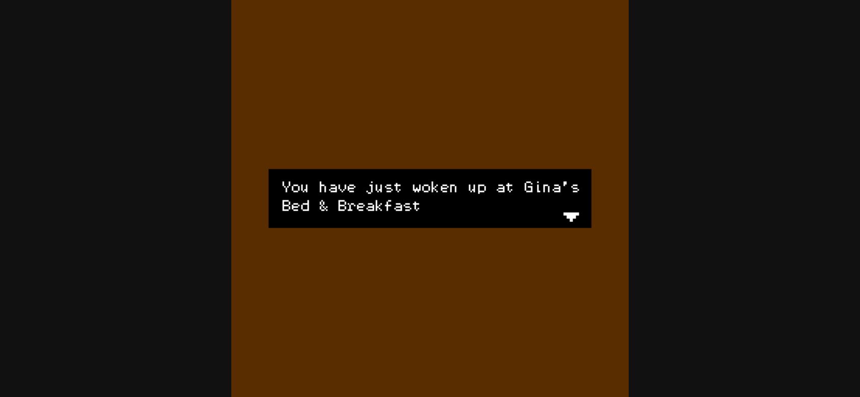 Gina's Bed & Breakfast running on PLAY (phone)