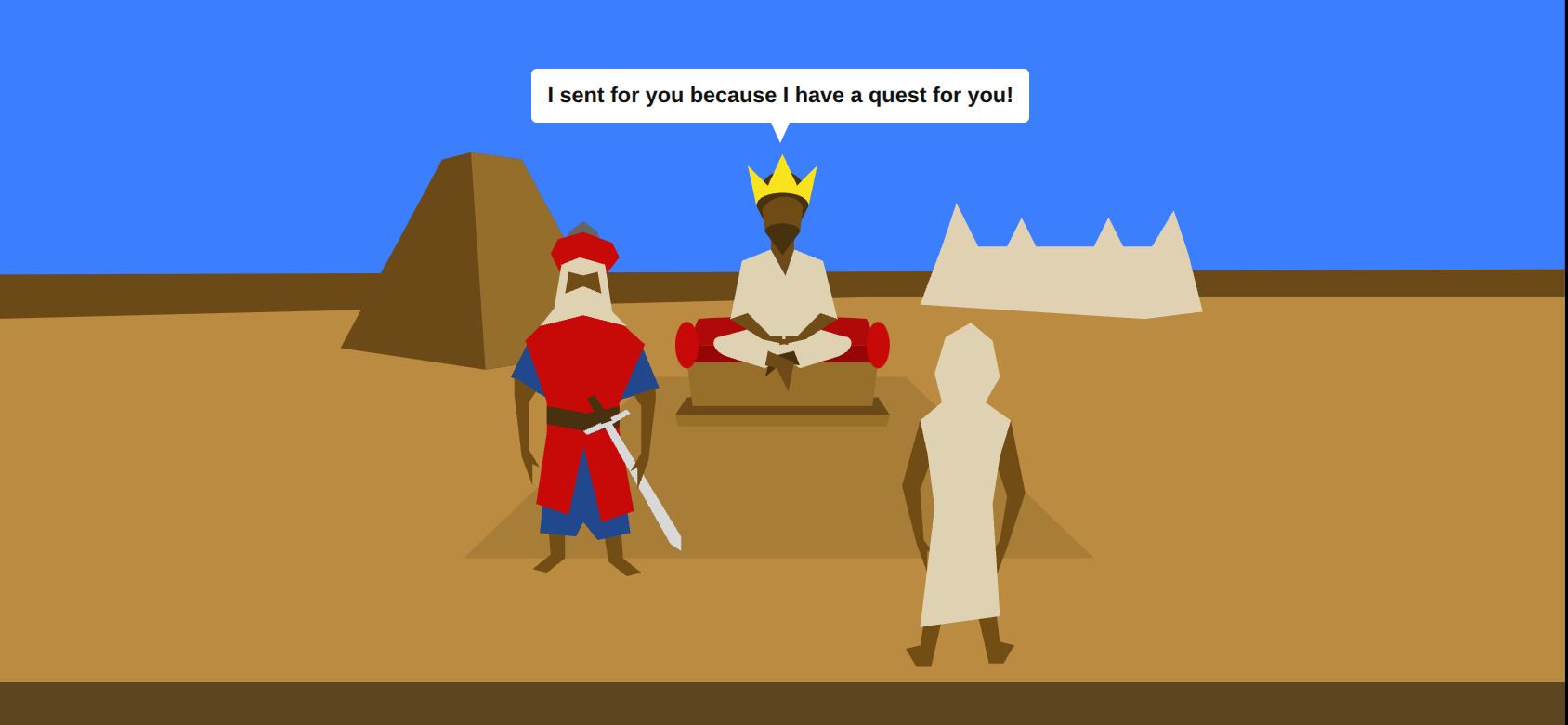 Musa's Quest running on PLAY (phone)