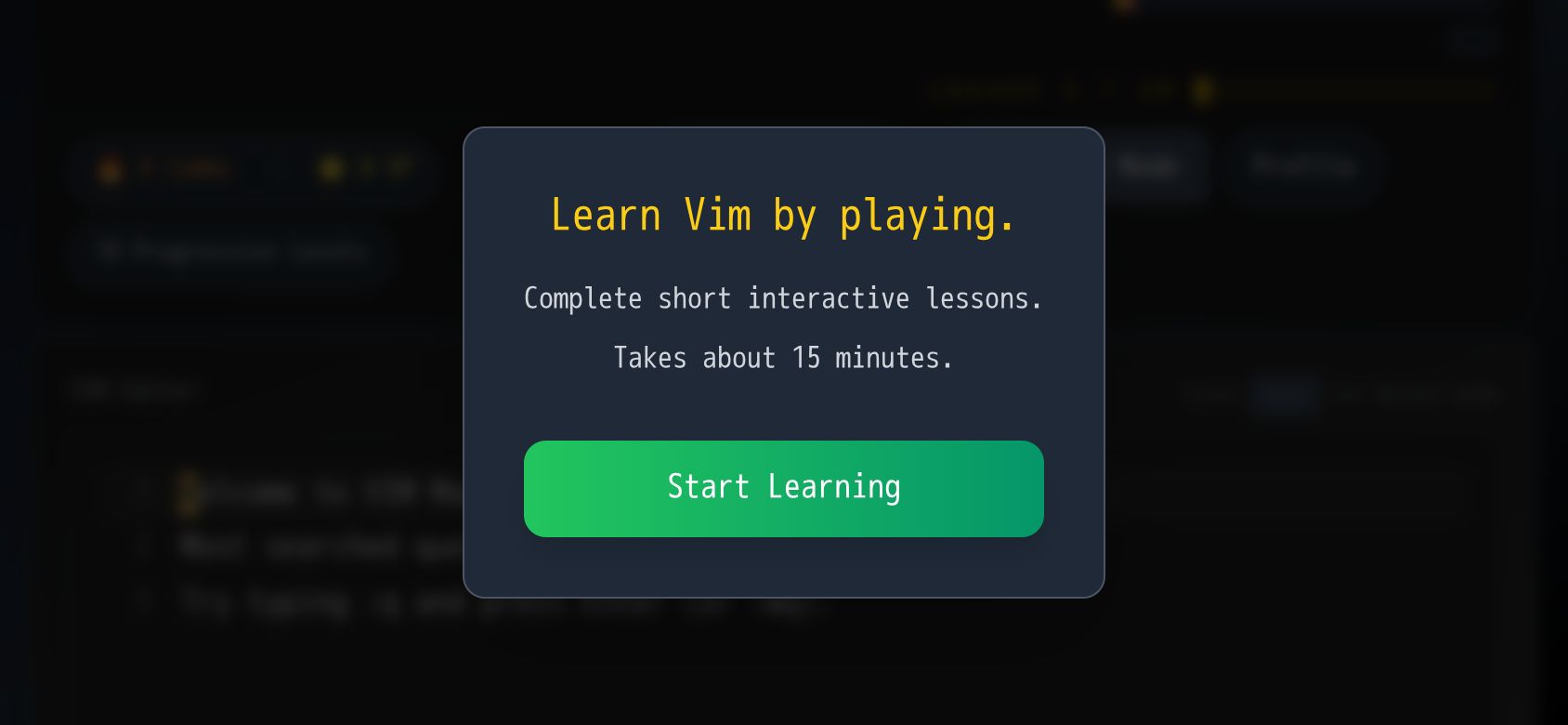 VIM Master running on PLAY (phone)