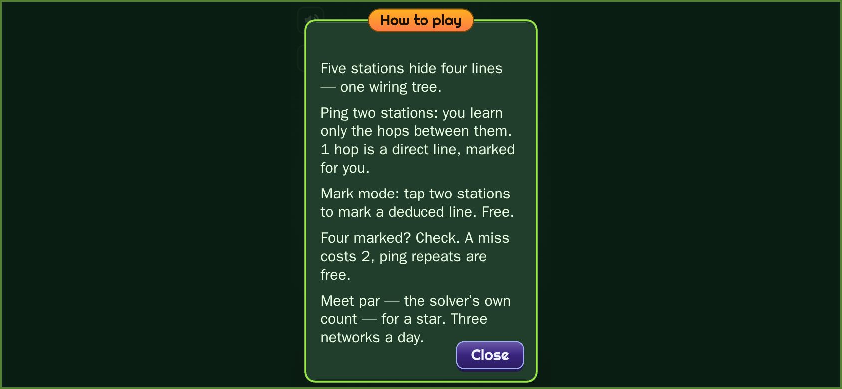 Trunk Line running on PLAY (phone)