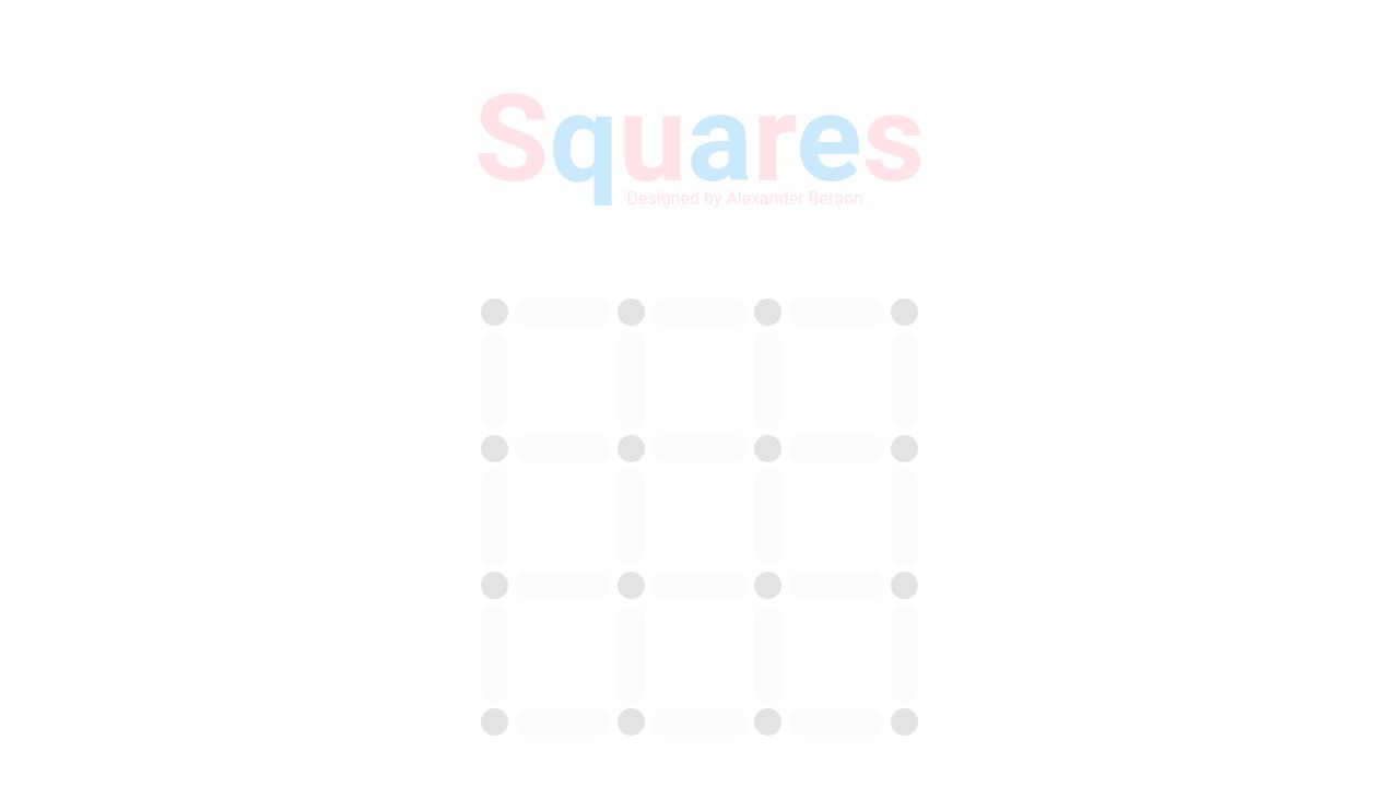 Squares running on PLAY (desktop)