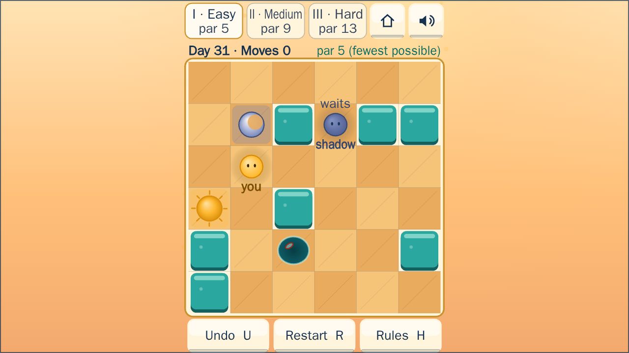 One Step Late running on PLAY (desktop)
