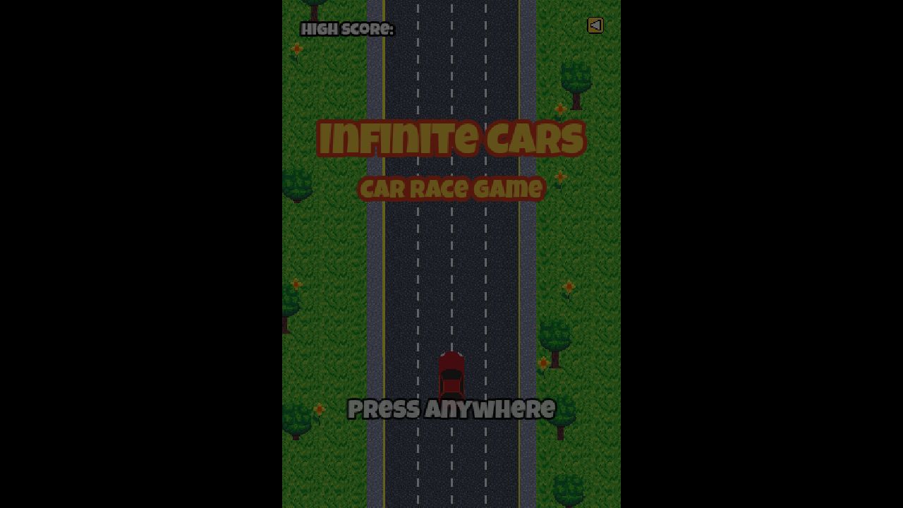 Infinite Cars running on PLAY (desktop)