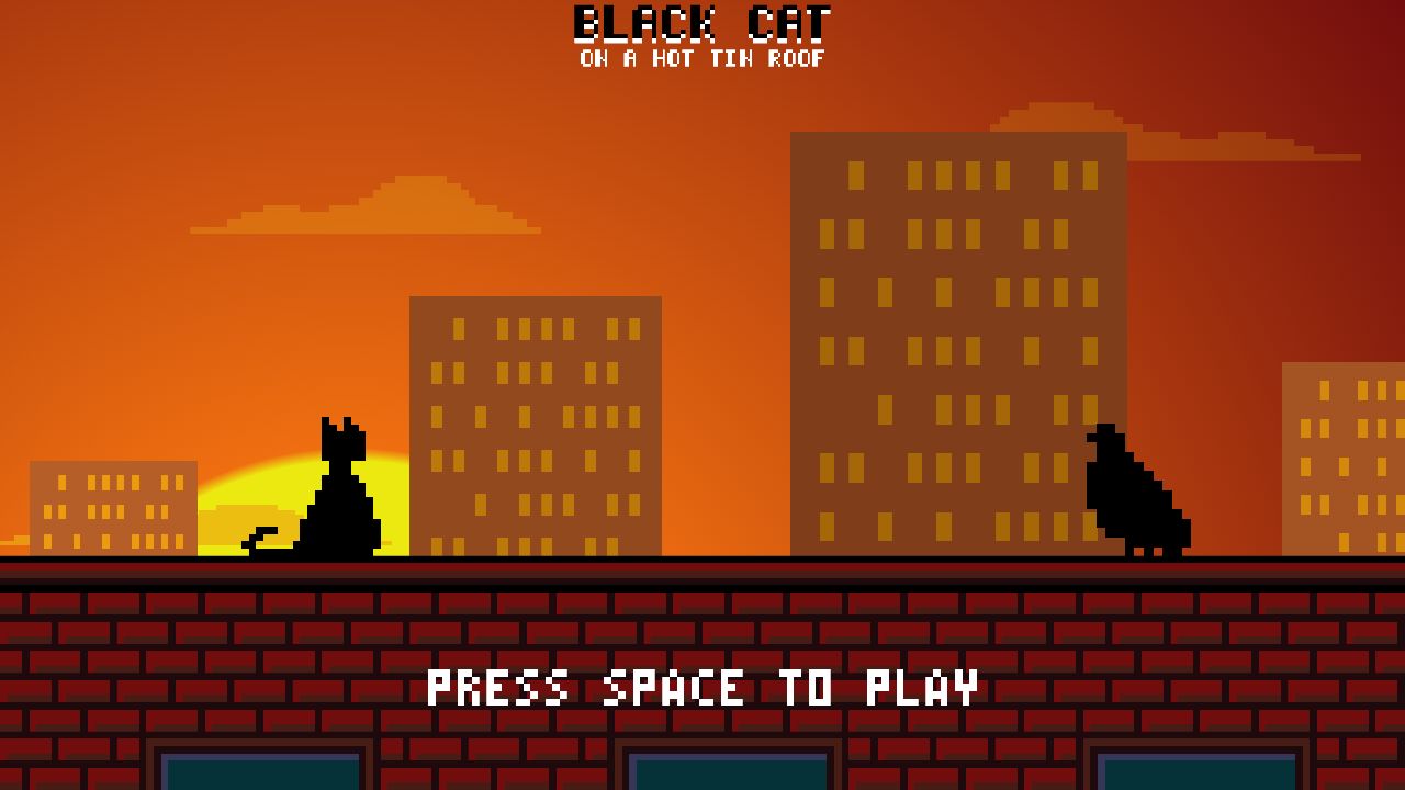 Black Cat on a Hot Tin Roof running on PLAY (desktop)