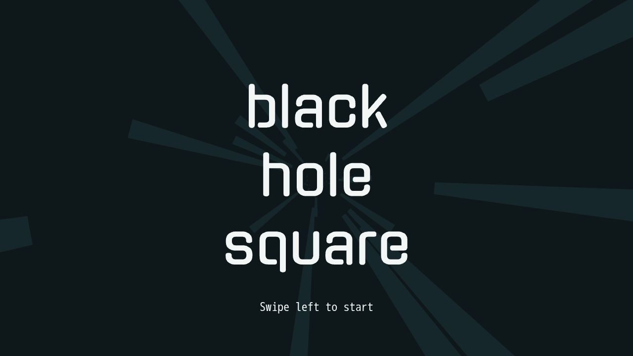 Black Hole Square running on PLAY (desktop)