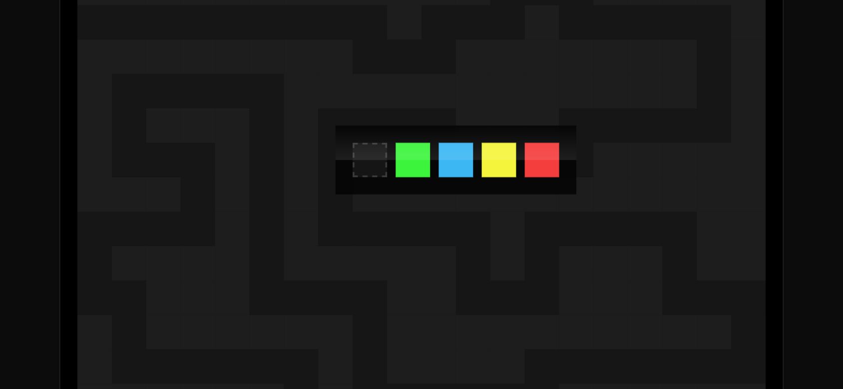 Elematter running on PLAY (phone)