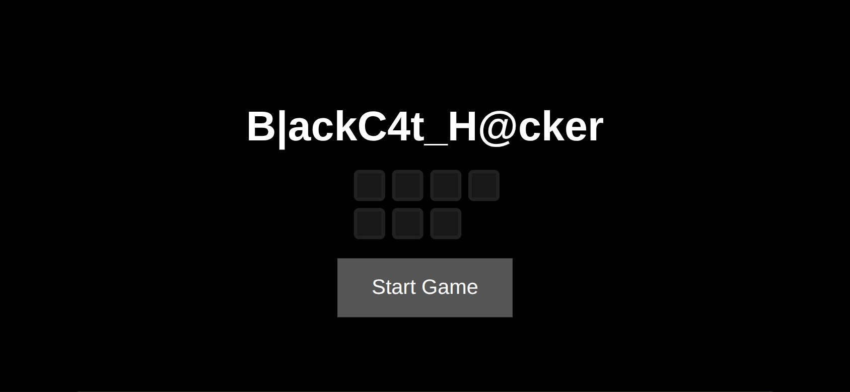 BlackCat Hacker running on PLAY (phone)