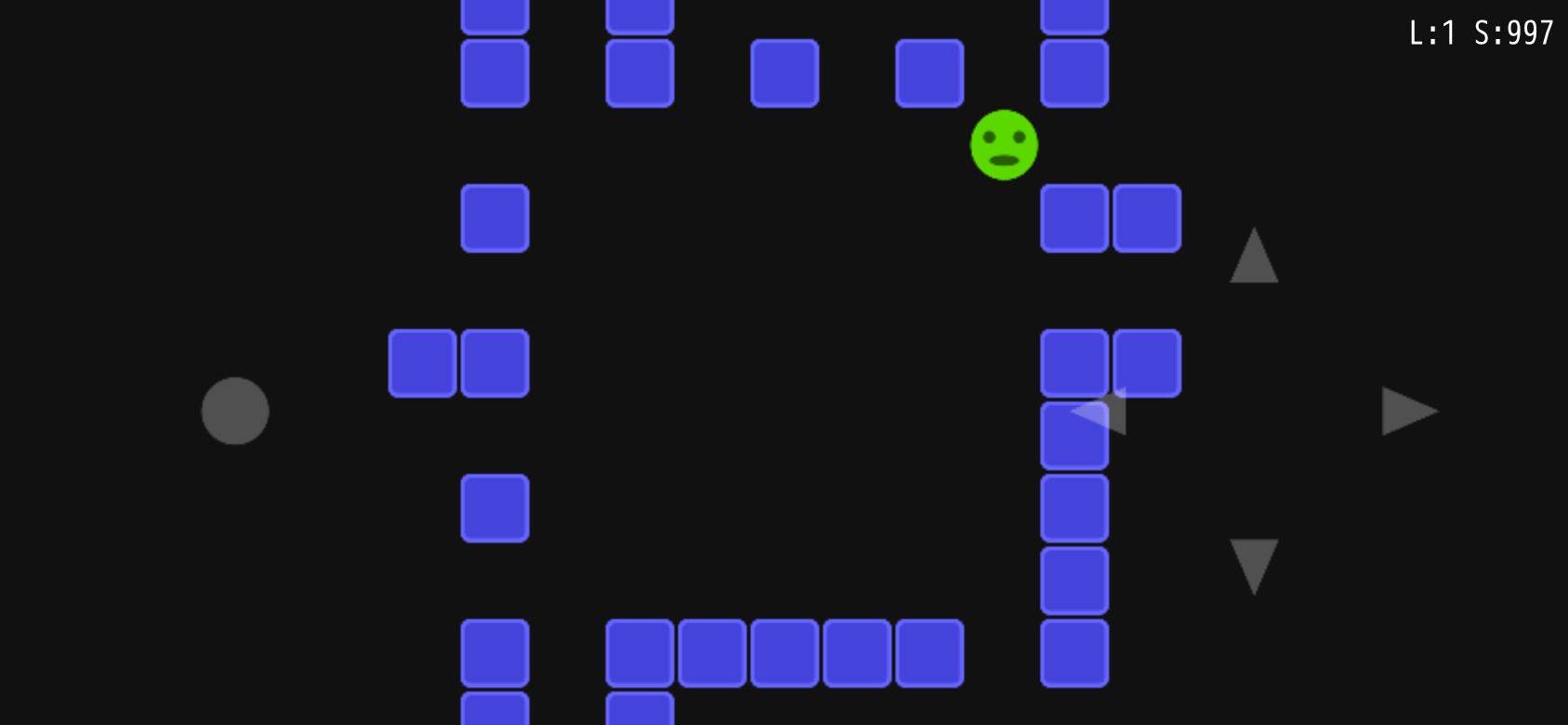 Powers of Dropping running on PLAY (phone)