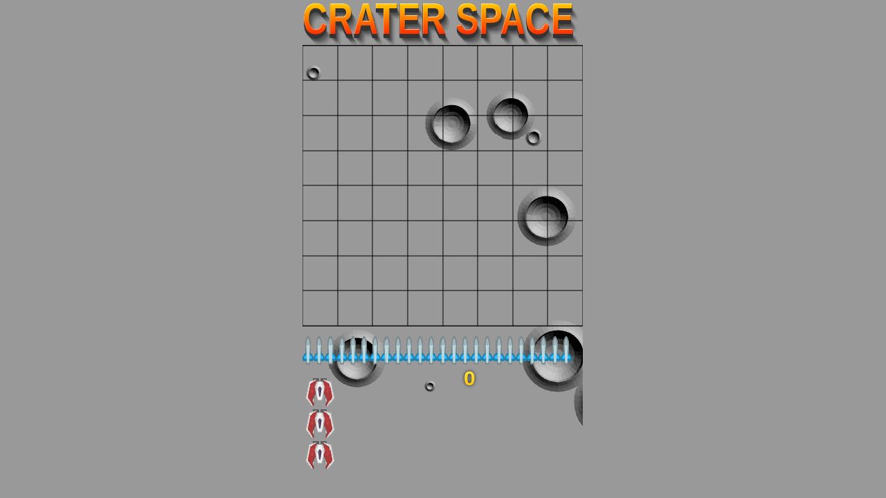 Crater Space running on PLAY (desktop)