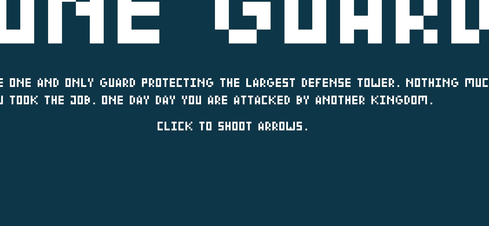 One Guard running on PLAY (phone)