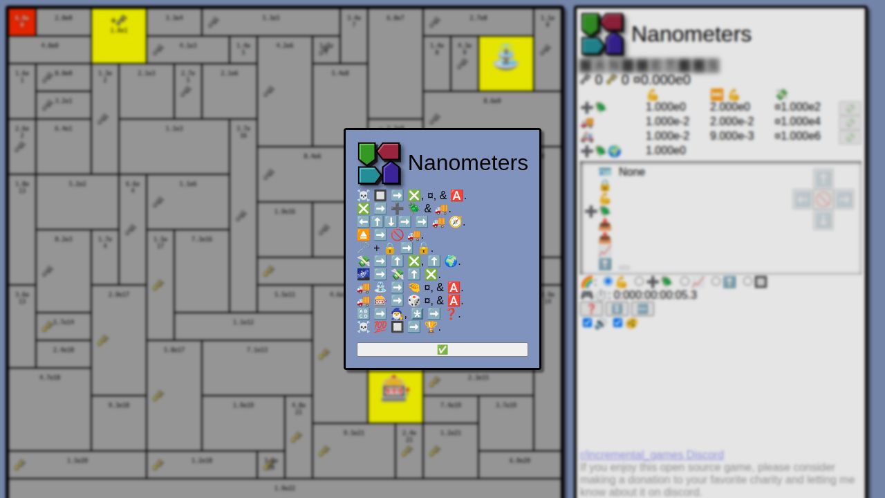 Nanometers running on PLAY (desktop)