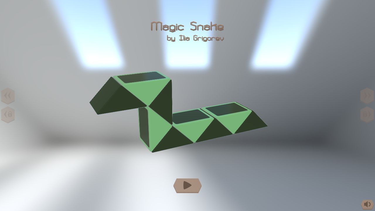 Magic Snake running on PLAY (desktop)