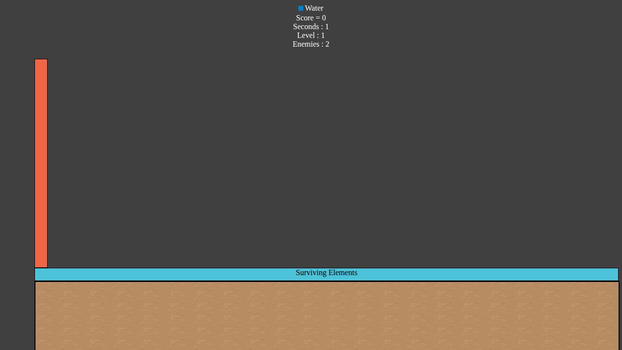 Surviving Elements running on PLAY (desktop)