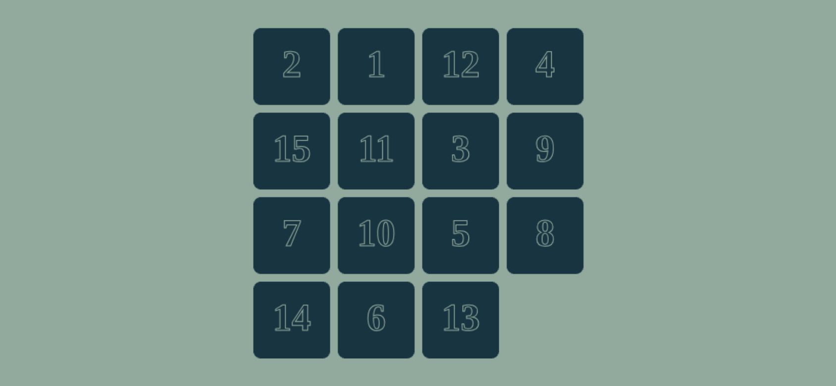 Glitched 15 running on PLAY (phone)