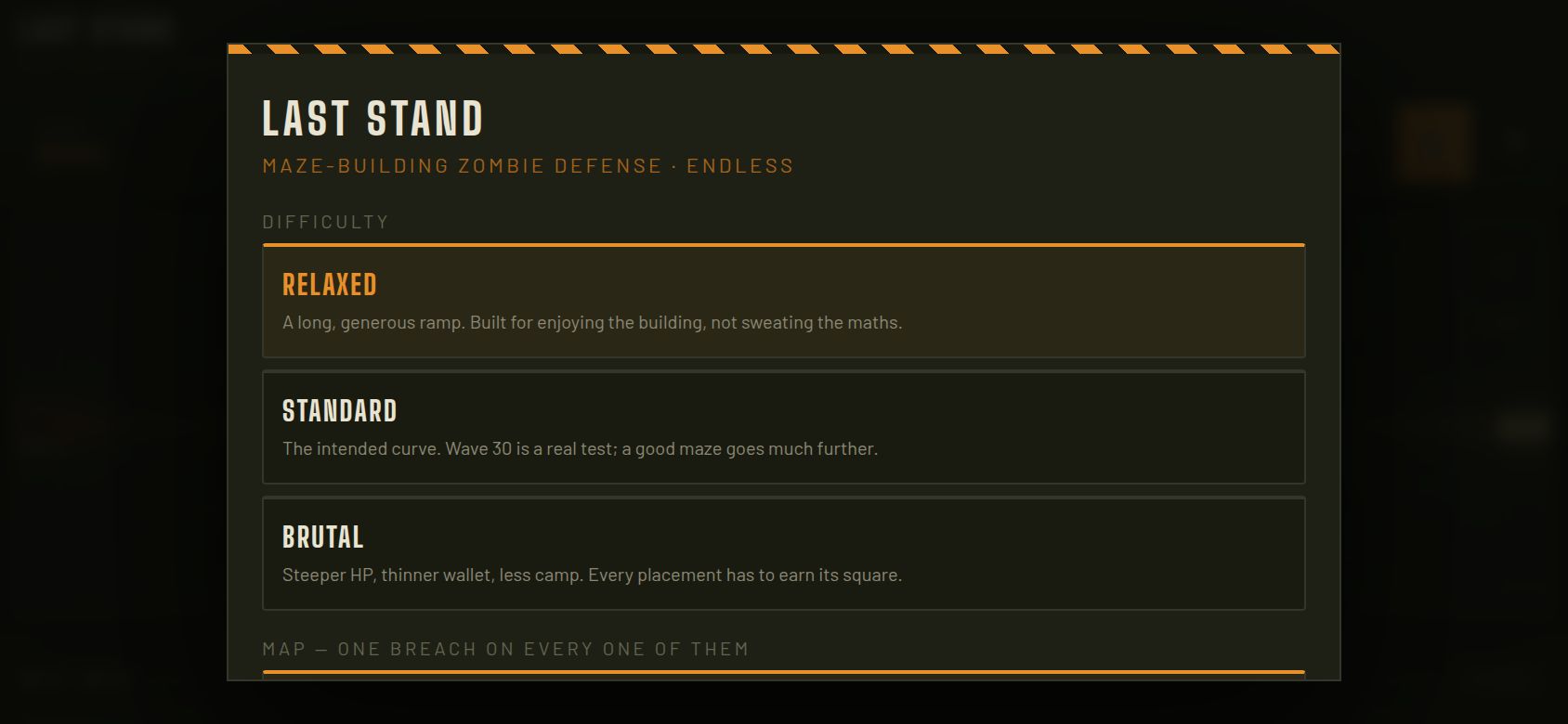 Last Stand: Maze Defense running on PLAY (phone)