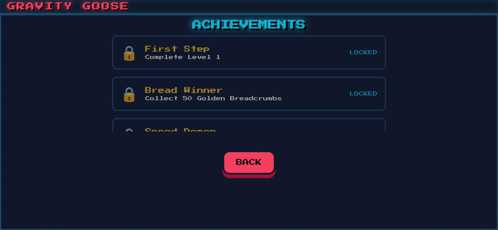Gravity Goose: The Bread Robbery running on PLAY (phone)