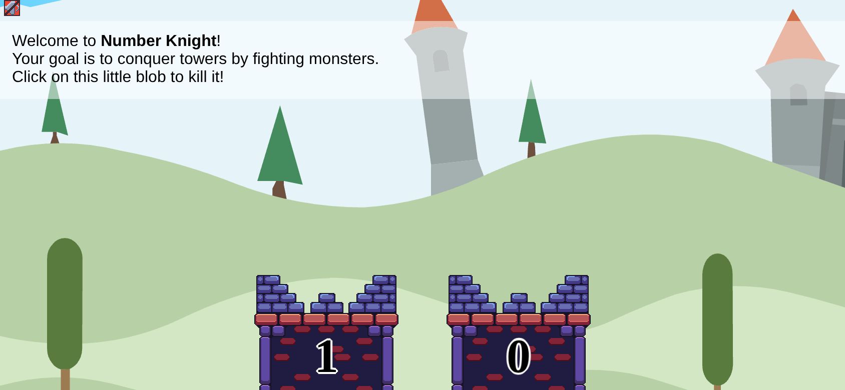 Number Knight running on PLAY (phone)