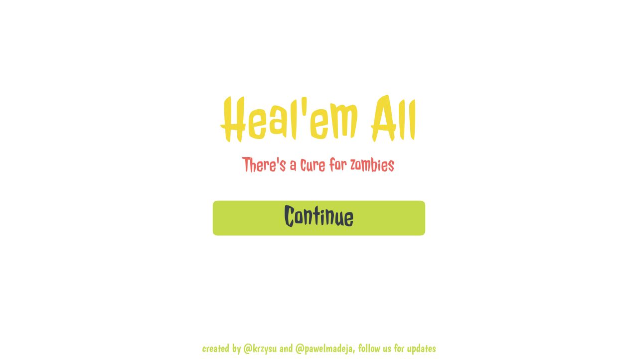Heal'em All running on PLAY (desktop)