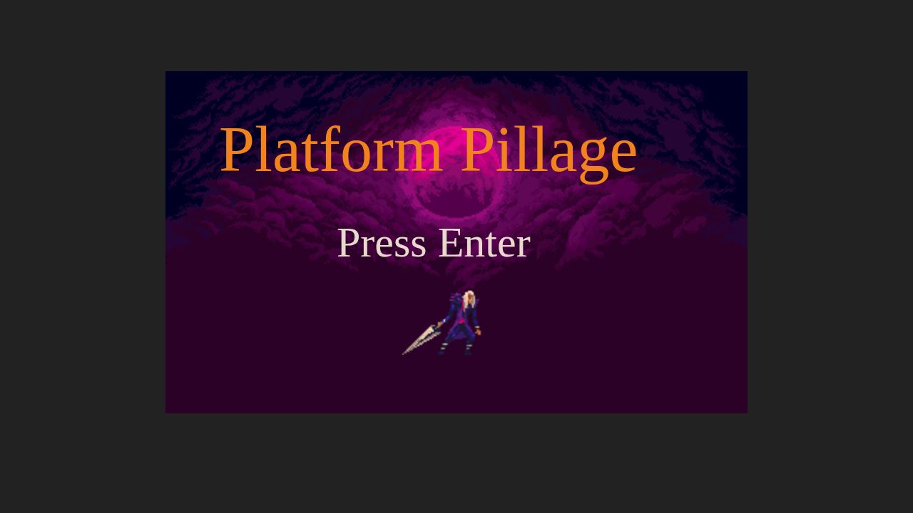 HTML5 Platformer from Scratch running on PLAY (desktop)