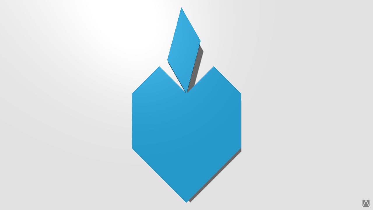 Tangram running on PLAY (desktop)