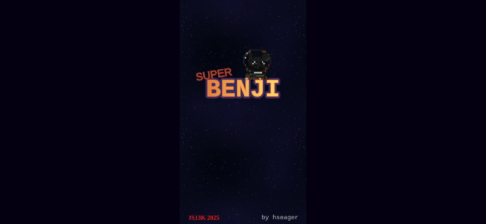 Super Benji running on PLAY (phone)