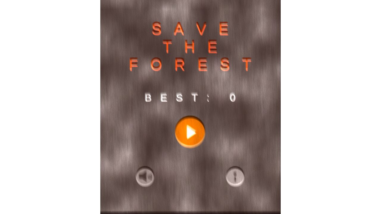 Save the Forest running on PLAY (desktop)