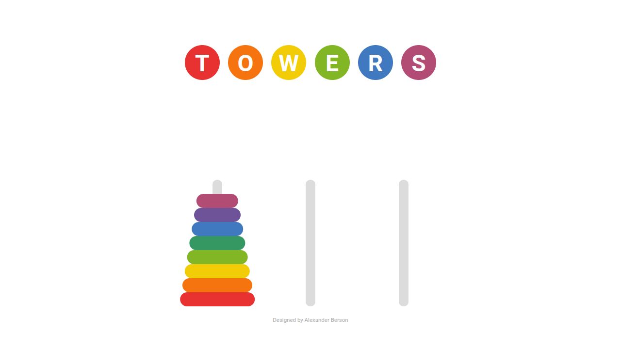 Towers running on PLAY (desktop)