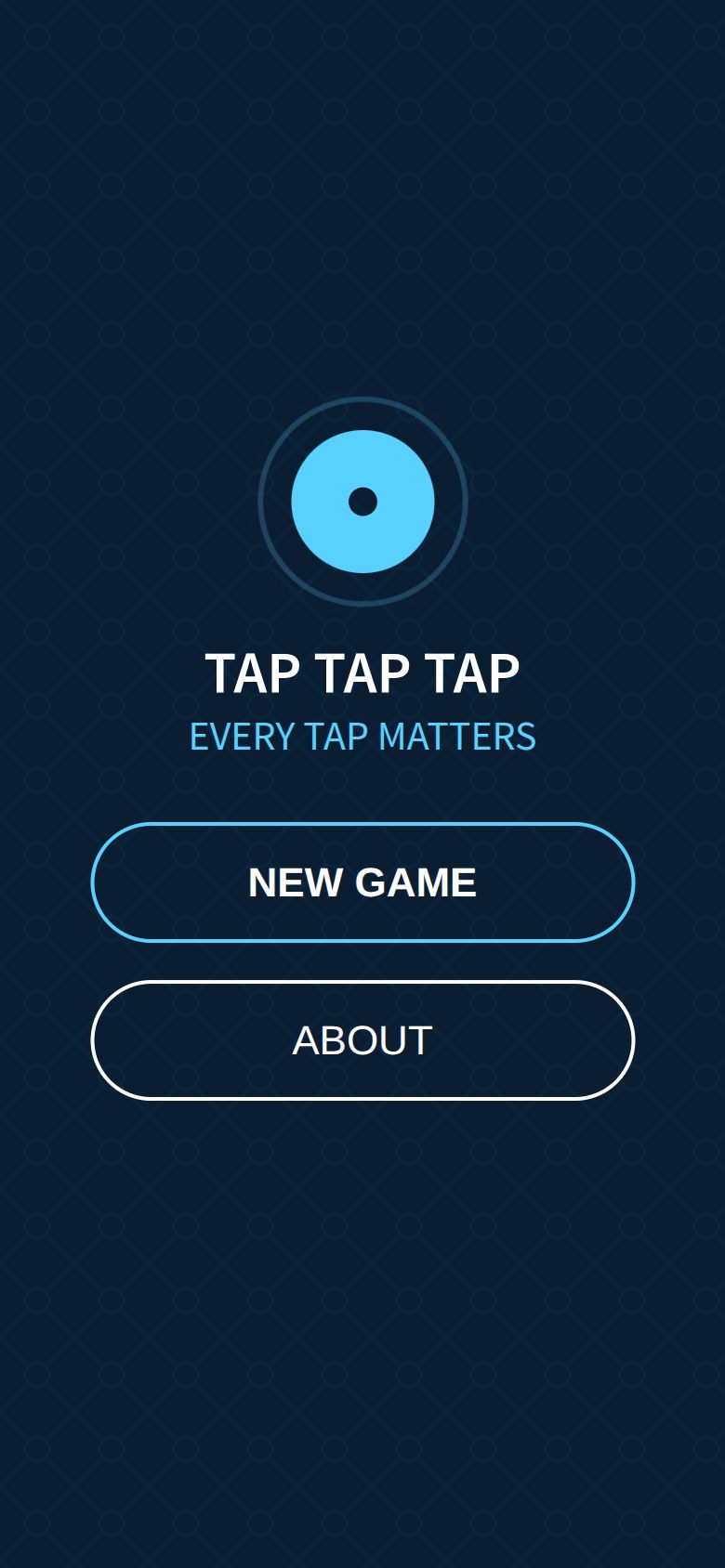 Tap Tap Tap running on PLAY (phone)