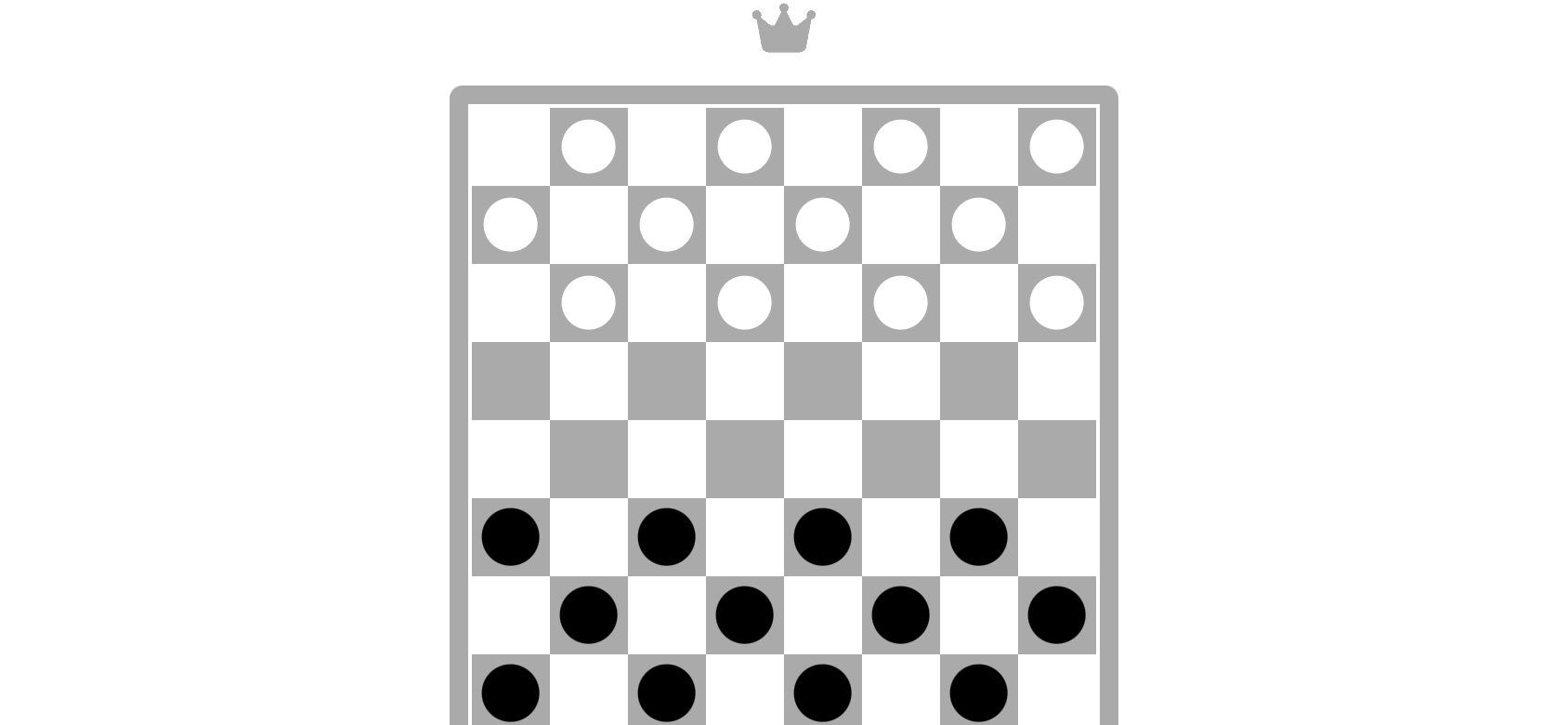 Checkers running on PLAY (phone)
