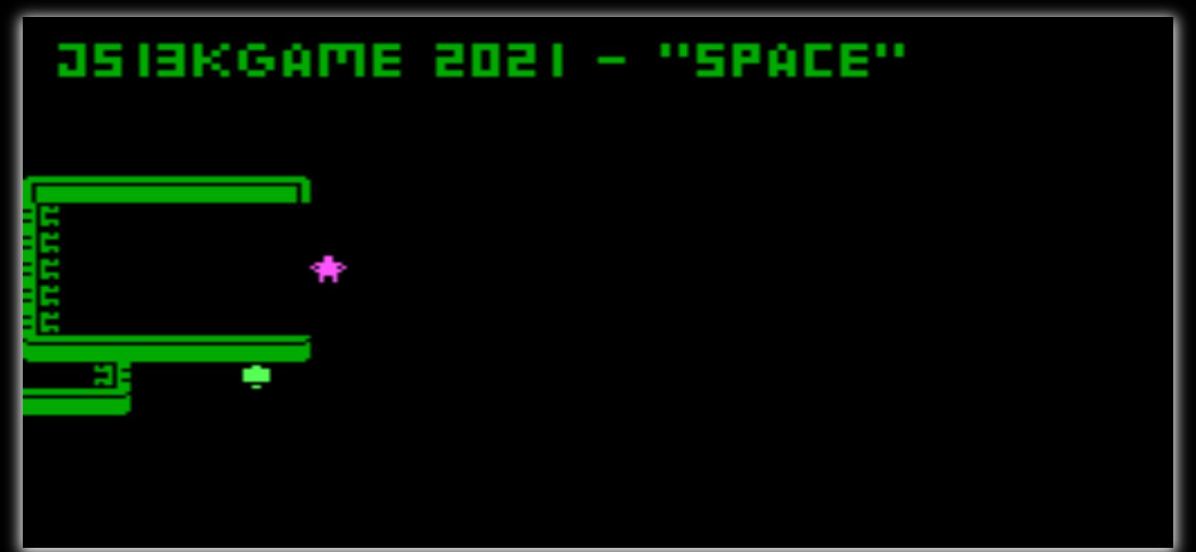 SPACE Saver running on PLAY (phone)