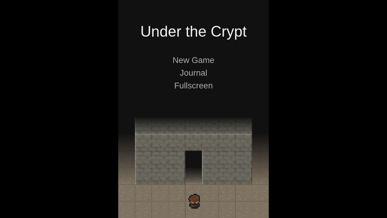 Under the Crypt running on PLAY (desktop)