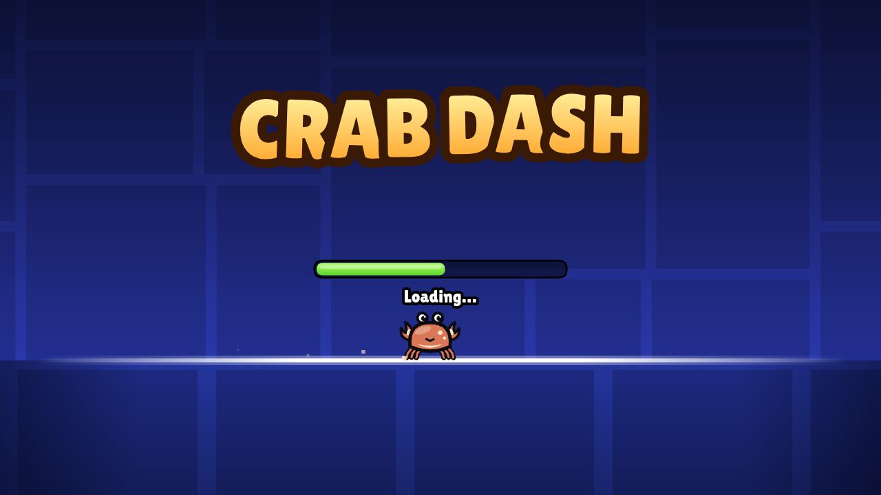 Crab Dash running on PLAY (desktop)