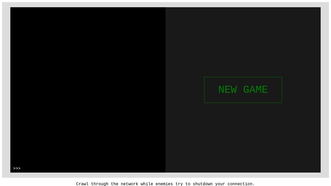 System Crawler running on PLAY (desktop)