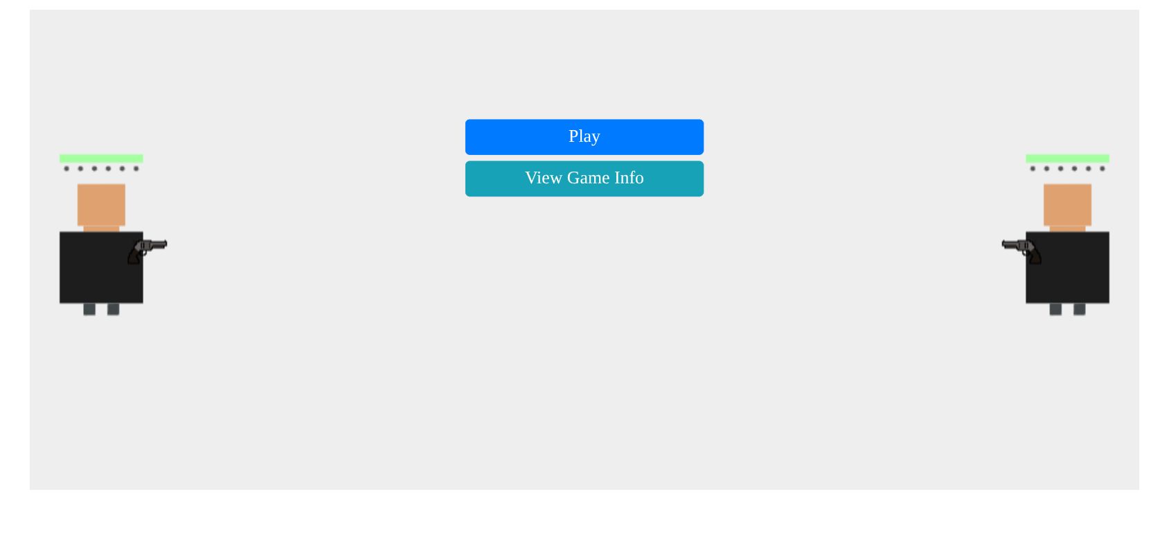 One Gun Two Spells running on PLAY (phone)