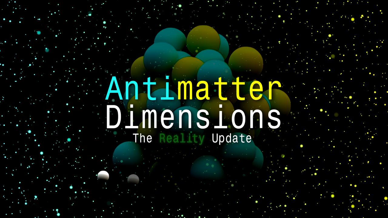 Antimatter Dimensions running on PLAY (desktop)
