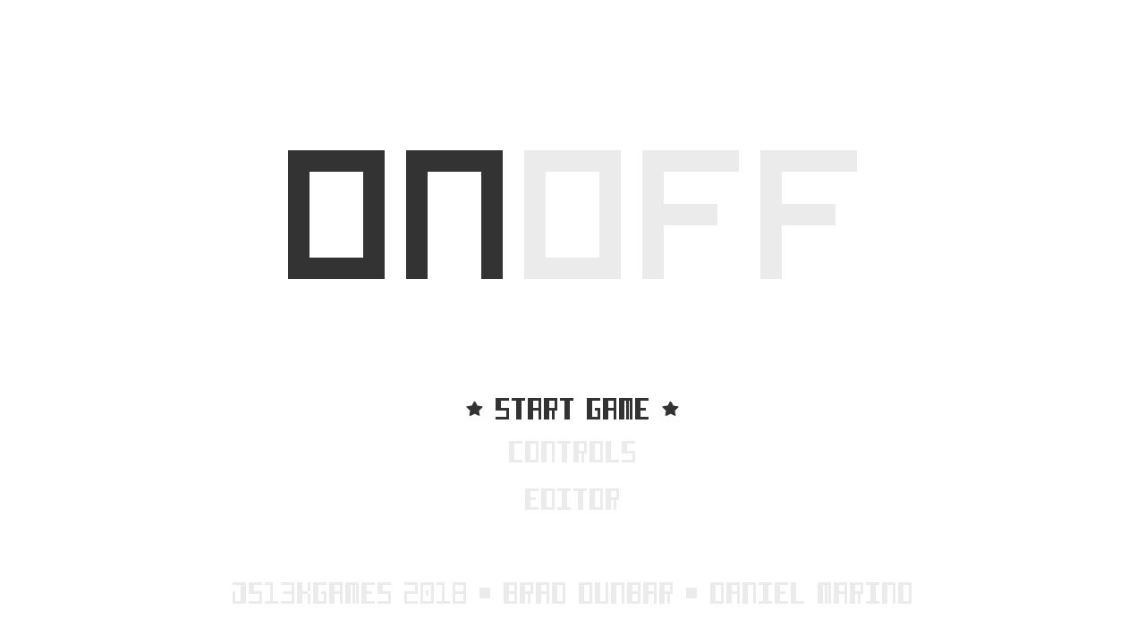 ONOFF running on PLAY (desktop)