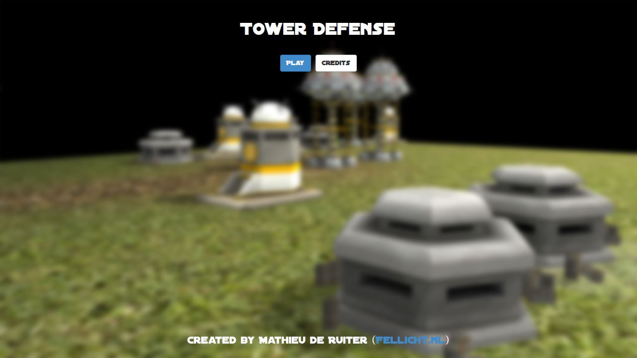 3D Tower Defense running on PLAY (desktop)