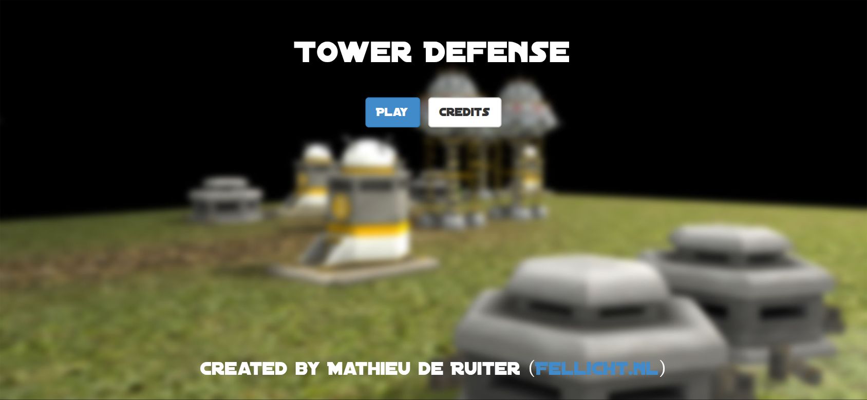 3D Tower Defense running on PLAY (phone)