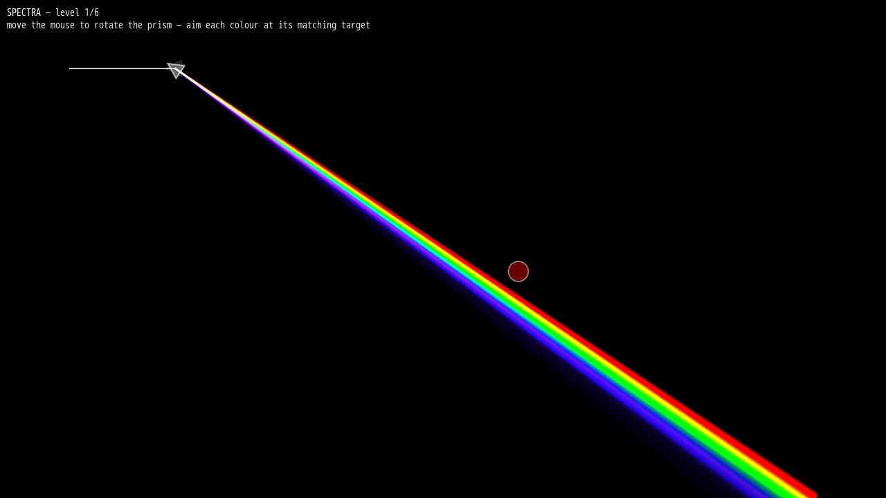 Spectra running on PLAY (desktop)