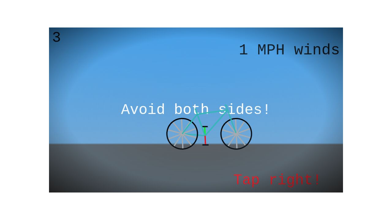 Wind Rider running on PLAY (desktop)